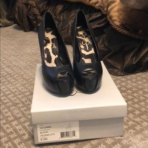 Jessica Simpson leather heels size 6.5